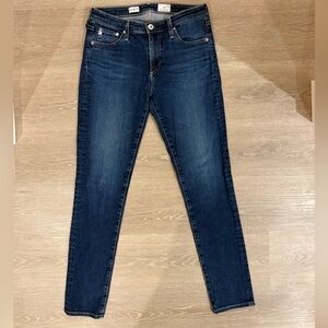 AG Adriano Goldschmied B-Type 02 Cigarette Jeans 27 Dark Wash Straight